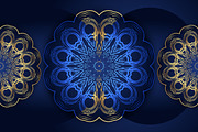 Mandala Oriental Floral art Bundle, a Background Graphic by NJ Himel (Thumbnail 77 of 97)