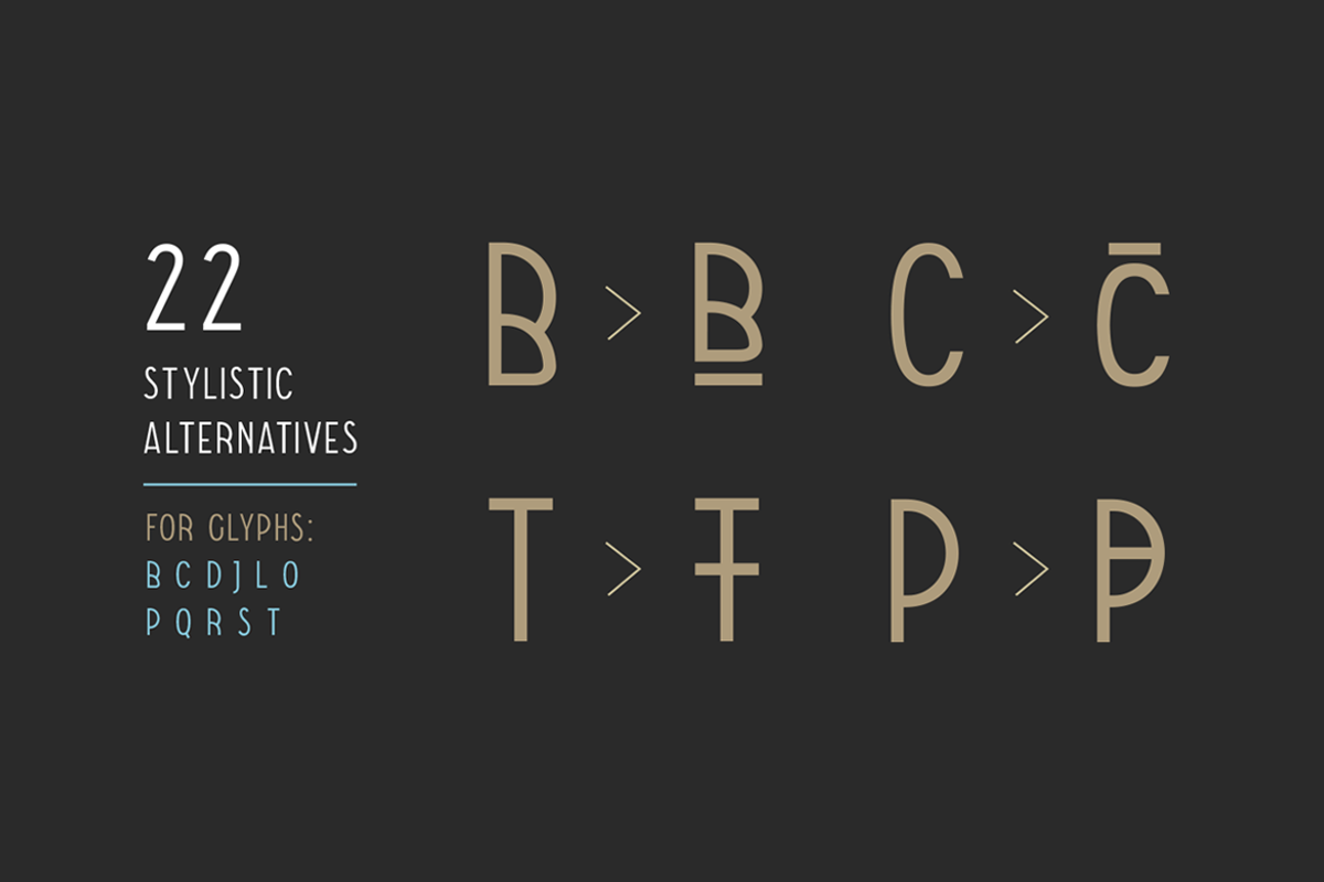 BERNAT - Unique Display Font, a Sans Serif Font by Designova® (Photo 8 of 10)