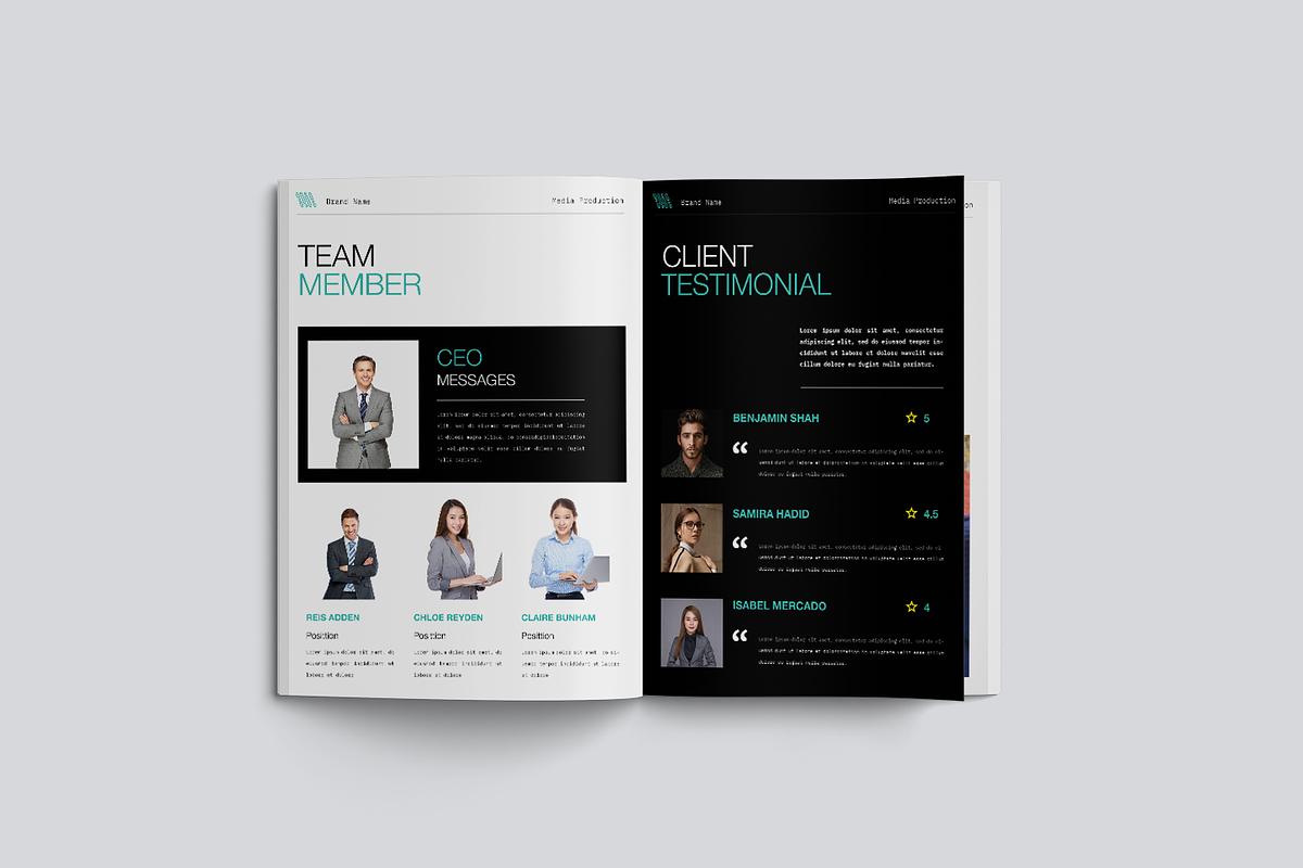 Project Business Proposal Template, a Brochure Template by TMint Play (Photo 3 of 8)
