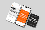 Social Media Instagram Mockup, an Advertising Mockup by Permadi Creative (Thumbnail 4 of 4)