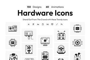 Animated Hardware Icons