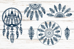 Tribal Native Ethnic Design Elements