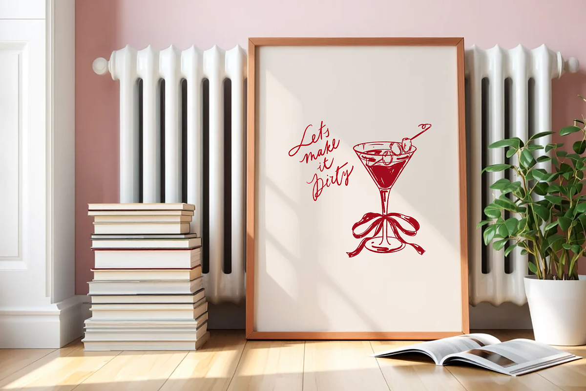 Vintage cocktails. Hand drawn art, a Food Illustration by Summer Nightingale Art (Photo 5 of 15)