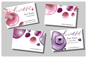 Set of Makeup artist business card., a Card Template by Gulnara Khadeeva (Thumbnail 4 of 4)