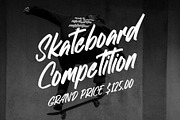 Black Sergio Brush Font, a Handwritten Font by RantautypeStudio (Thumbnail 10 of 13)