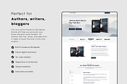 Author Website Template WordPress, a WordPress Template by StartBuildLaunch (Thumbnail 4 of 6)