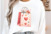 Cute Valentine Clipart PNG, an Illustration by SinaCreation (Thumbnail 6 of 11)