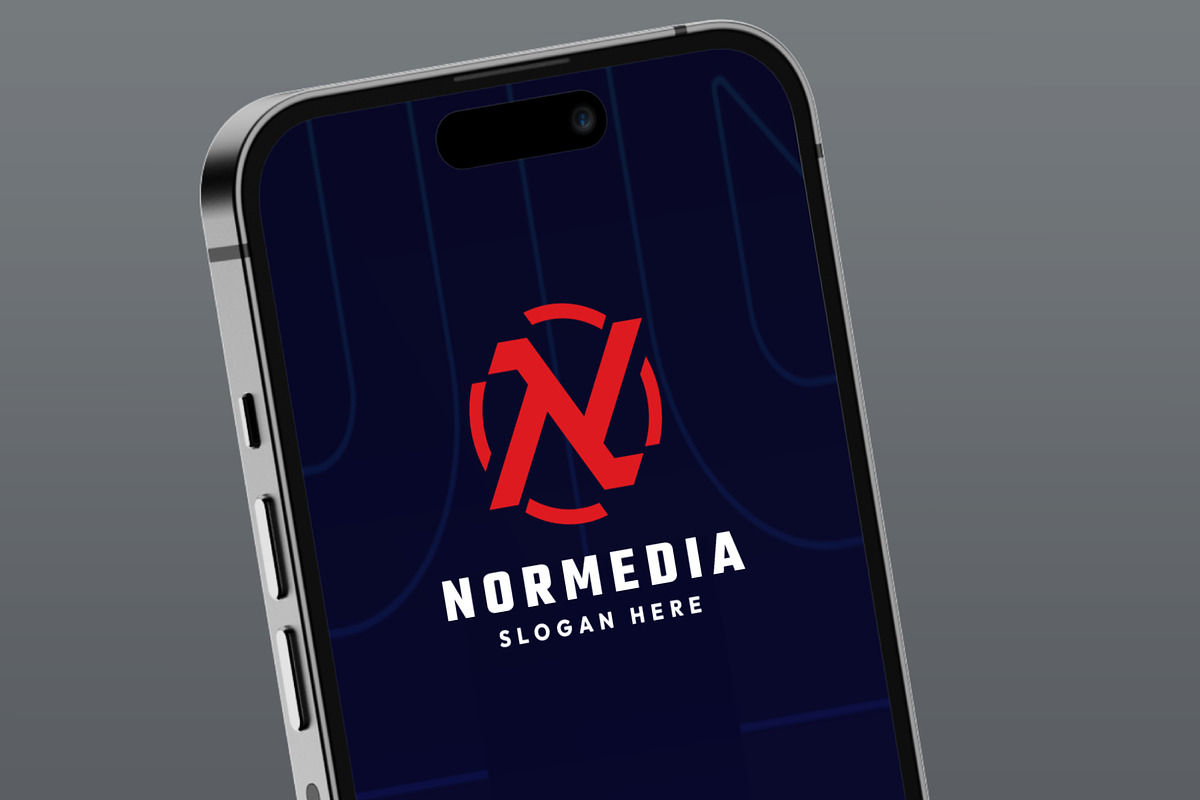 Nor Media Letter N Logo, a Branding & Logo Template by Design_Planet (Photo 2 of 4)