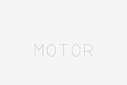 Motor, a Sans Serif Font by Truestroke Type Foundry (Thumbnail 1 of 4)