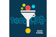 Sales Funnel Vector Concepts, a Finance Illustration by Anna_leni (Thumbnail 6 of 6)