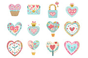 Valentine Clipart, an Illustration by Design Market (Thumbnail 2 of 3)