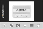 Cassette Cover Mockup, a Product Mockup by Bruno's Shop (Thumbnail 2 of 3)