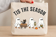 Tis the Season Ghost PNG, a Seasonal Illustration by DreamCafeArt (Thumbnail 3 of 7)