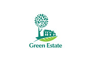 Green Estate - Real Estate Logo, a Branding & Logo Template by ashenterprise (Thumbnail 1 of 2)