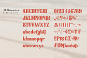 Resting, a Serif Font by Nathatype (Thumbnail 8 of 10)