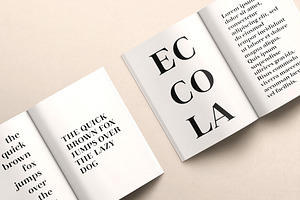 Eccola Serif