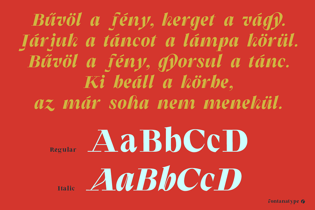 Badacsony, a Font by Fontanatype (Photo 9 of 14)