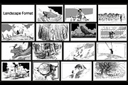 Black & white drawing collection., a Person Illustration by Grandfailure (Thumbnail 2 of 23)