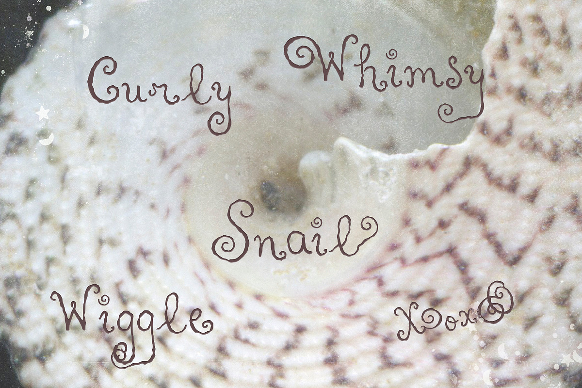 Spirella: Whimsical Handwritten Font, a Handwritten Font by Mneme (Photo 8 of 8)