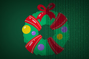 Christmas Sweater Knitted Effect #2, a Hoody Mockup by Graphicboom (Thumbnail 2 of 4)