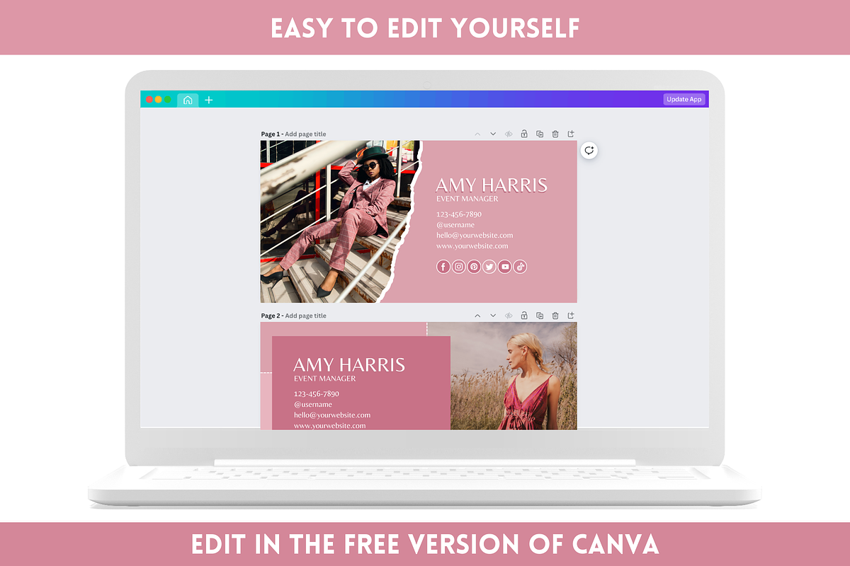 Canva Email Signature Templates, an Email Template by SunshineStudioBoutique (Photo 8 of 9)