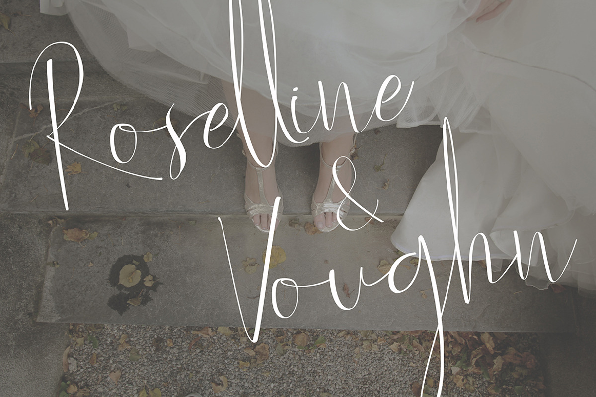 Rindu Script, a Script Font by Suhandi (Photo 2 of 4)