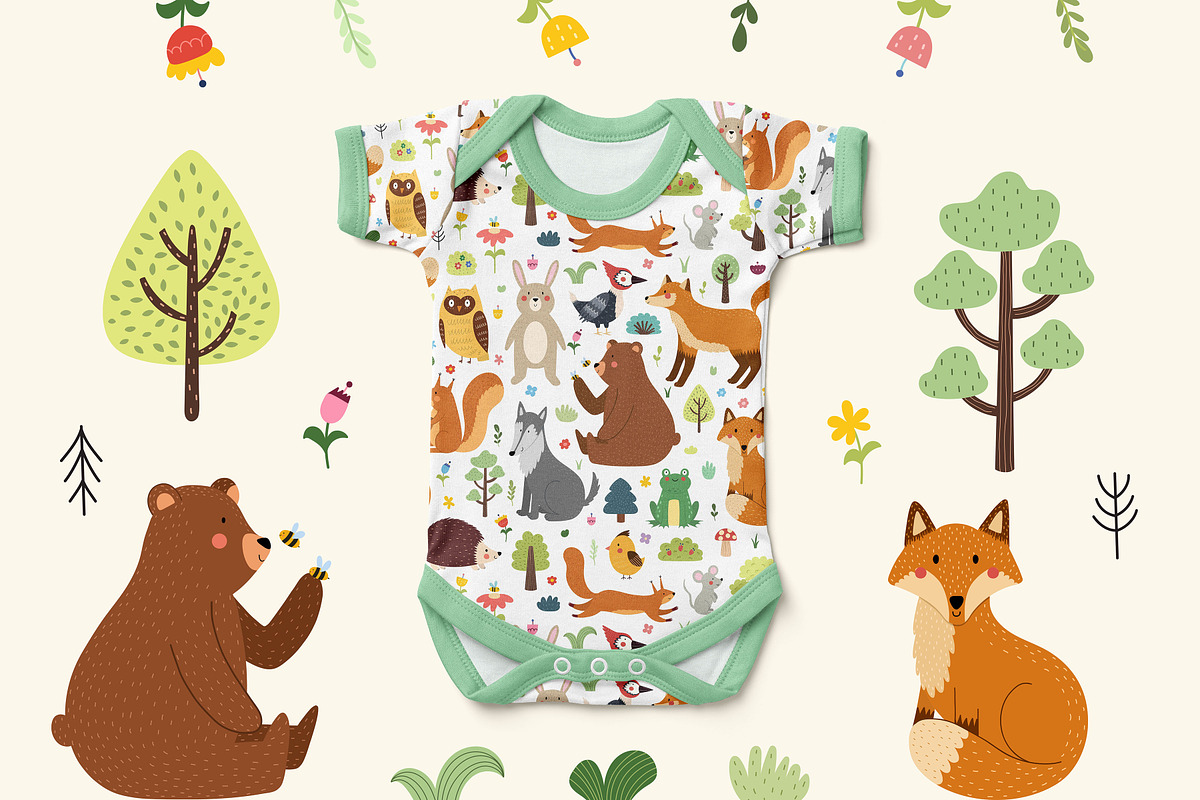 Forest Animals Collection, an Animal Illustration by Gulnara Sabirova (Photo 9 of 15)