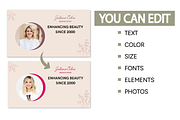 Makeup Artist Marketing Mini Bundle, a Social Media Template by Branding by Kellsey (Thumbnail 3 of 5)