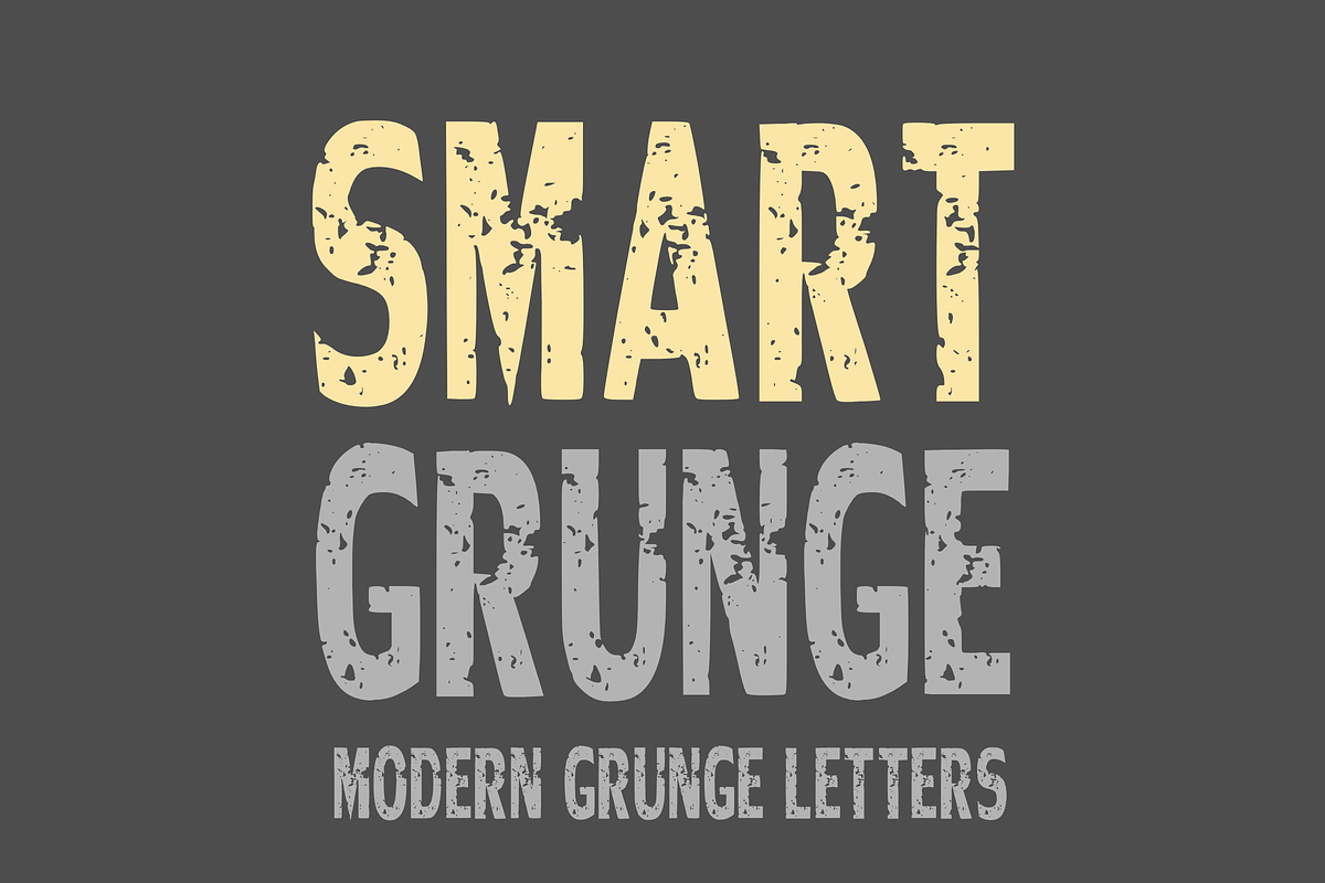 Heavy Sport - Grunge Font Types, a Font by KiddoGlyphs Studio (Photo 2 of 3)