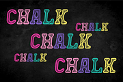 Chalk Hybrida Font, a Slab Serif Font by QR Design Studio (Thumbnail 2 of 6)