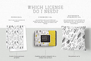 Black & White Winter Patterns, a Pattern Graphic by Lisa Glanz (Thumbnail 11 of 13)