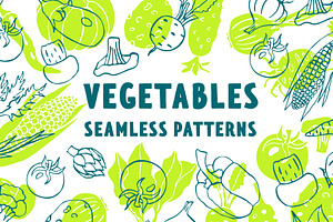 Vegetables patterns
