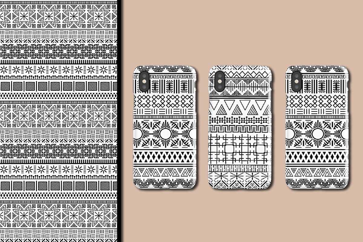8 Ethnic Seamless, a Pattern Graphic by Elinorka (Photo 5 of 5)