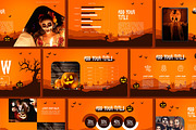 Halloween PowerPoint Template, a Presentation Template by SKY CREATION (Thumbnail 5 of 6)