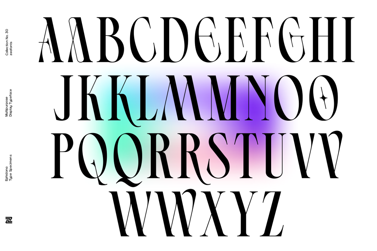 Ephidona, a Serif Font by Bagerich Type Foundry (Photo 7 of 16)