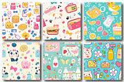 Kawaii Back to School Seamless, a Pattern Graphic by designcity5 (Thumbnail 5 of 5)