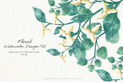 Floral Watercolor Design Big Pack, an Object Graphic by Motion-Box (Thumbnail 17 of 17)