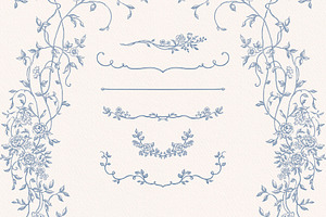 Floria Vintage Png Frames