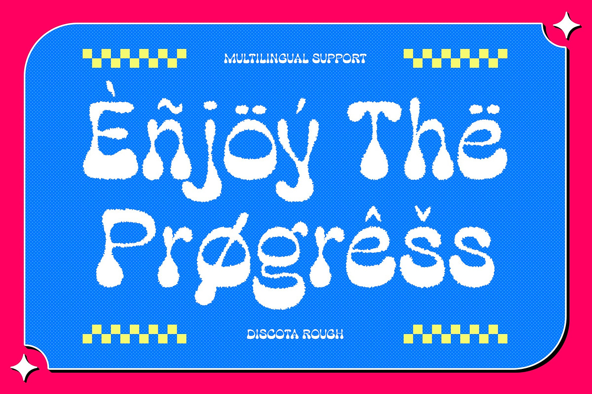 Discota Rough, a Sans Serif Font by Craft Supply Co. (Photo 7 of 8)