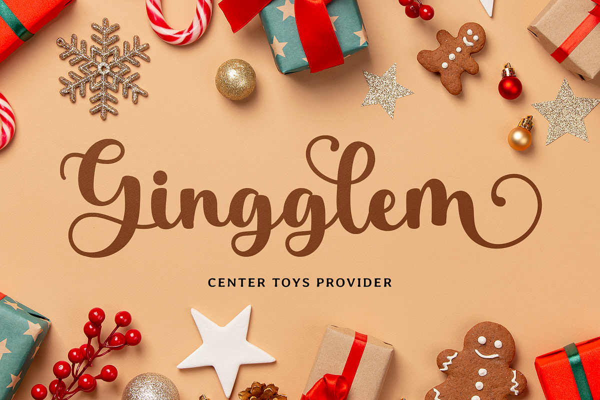 Christmas Garland, a Handwritten Font by Mozatype (Photo 10 of 10)
