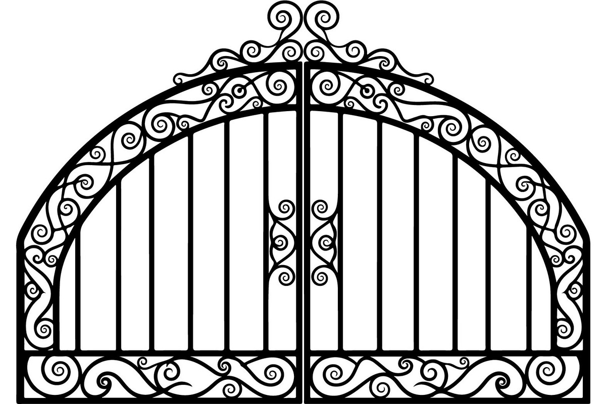 Elegant Ornamental Wrought Iron, a Graphic by Designer_Momina (Photo 16 of 20)