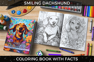 Dachshund Dog Coloring Book