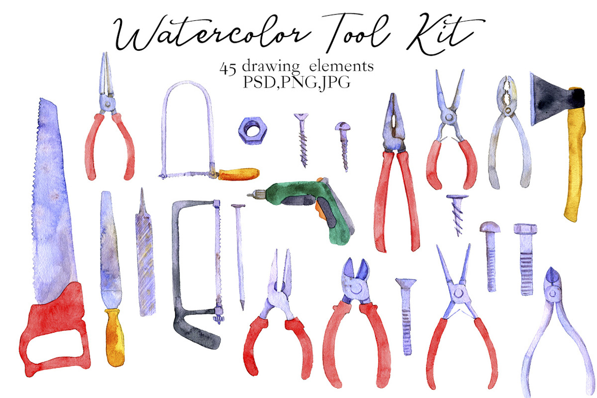 Watercolor Tool Kit, a Technology Illustration by cat_arch_angel (Photo 3 of 4)