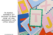 Joyful ABC Poster Prints, a Decorative Illustration by Lisa Jasmin Bauer (Thumbnail 2 of 8)
