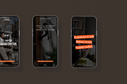 Black & Orange - Instagram Reel, a Social Media Template by My Template Studio (Thumbnail 12 of 13)