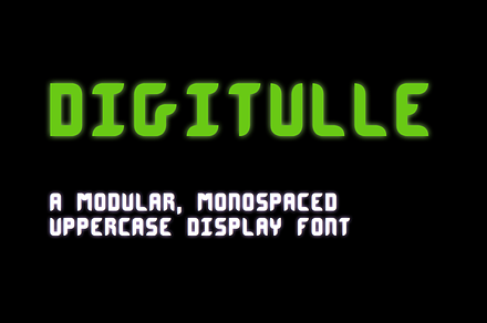 Digitulle Typeface