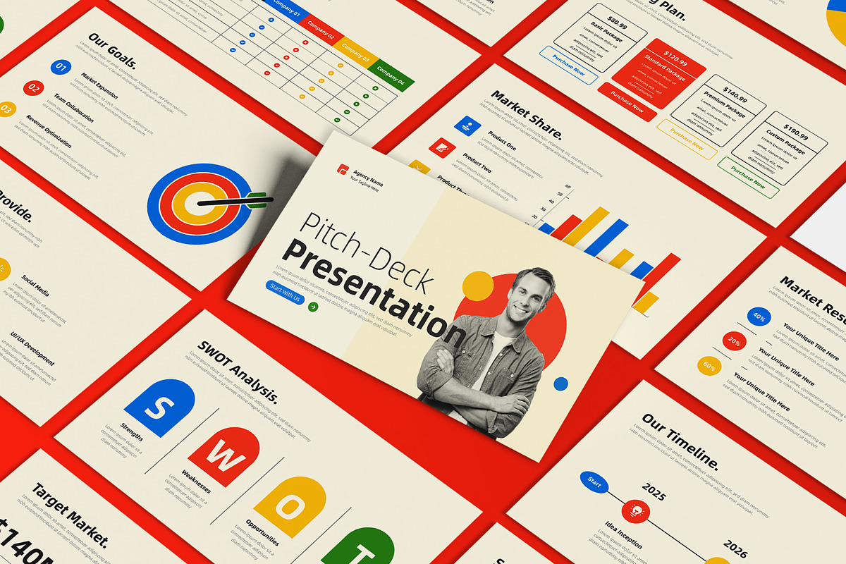 Digital Marketing Presentation, a Presentation Template by Mighty-Slide (Photo 1 of 7)