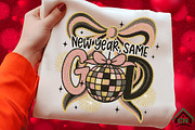 Yarn Crochet Happy New Year Png, an Illustration by Craft Nest (Thumbnail 1 of 7)