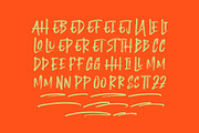 Montha Stroner Display Brush Font, a Script Font by Letterena Studios Script (Thumbnail 13 of 15)