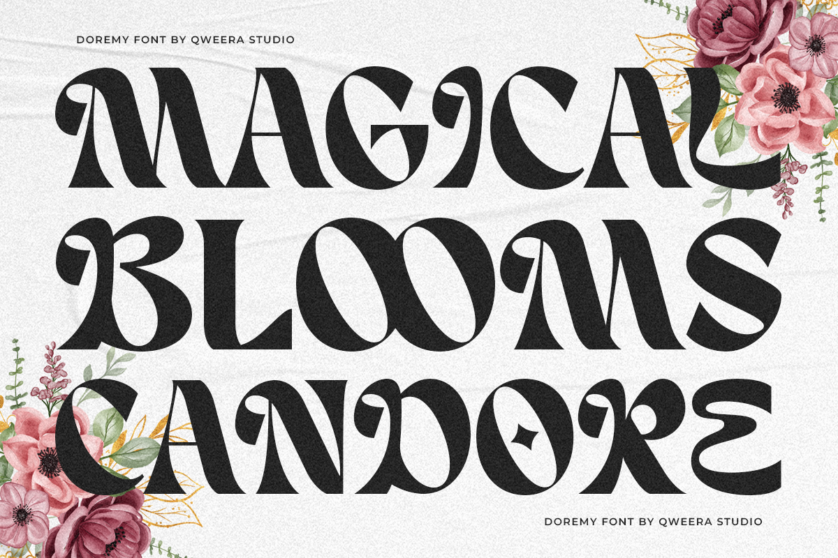 Doremy - Display Serif, a Serif Font by Qweera Studio (Photo 7 of 10)
